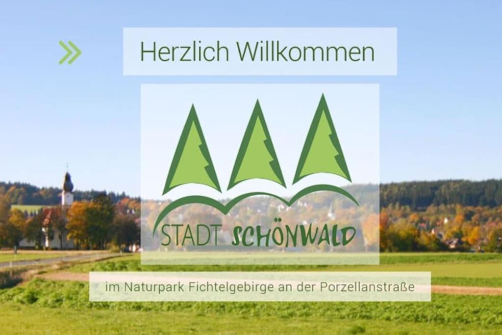 Schonwald  Ferienwohnung Oxana Im Naturpark Fichtelgebirge מראה חיצוני תמונה