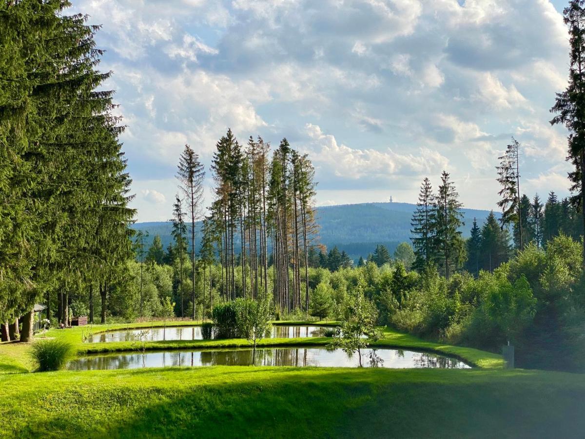 Schonwald  Ferienwohnung Oxana Im Naturpark Fichtelgebirge מראה חיצוני תמונה