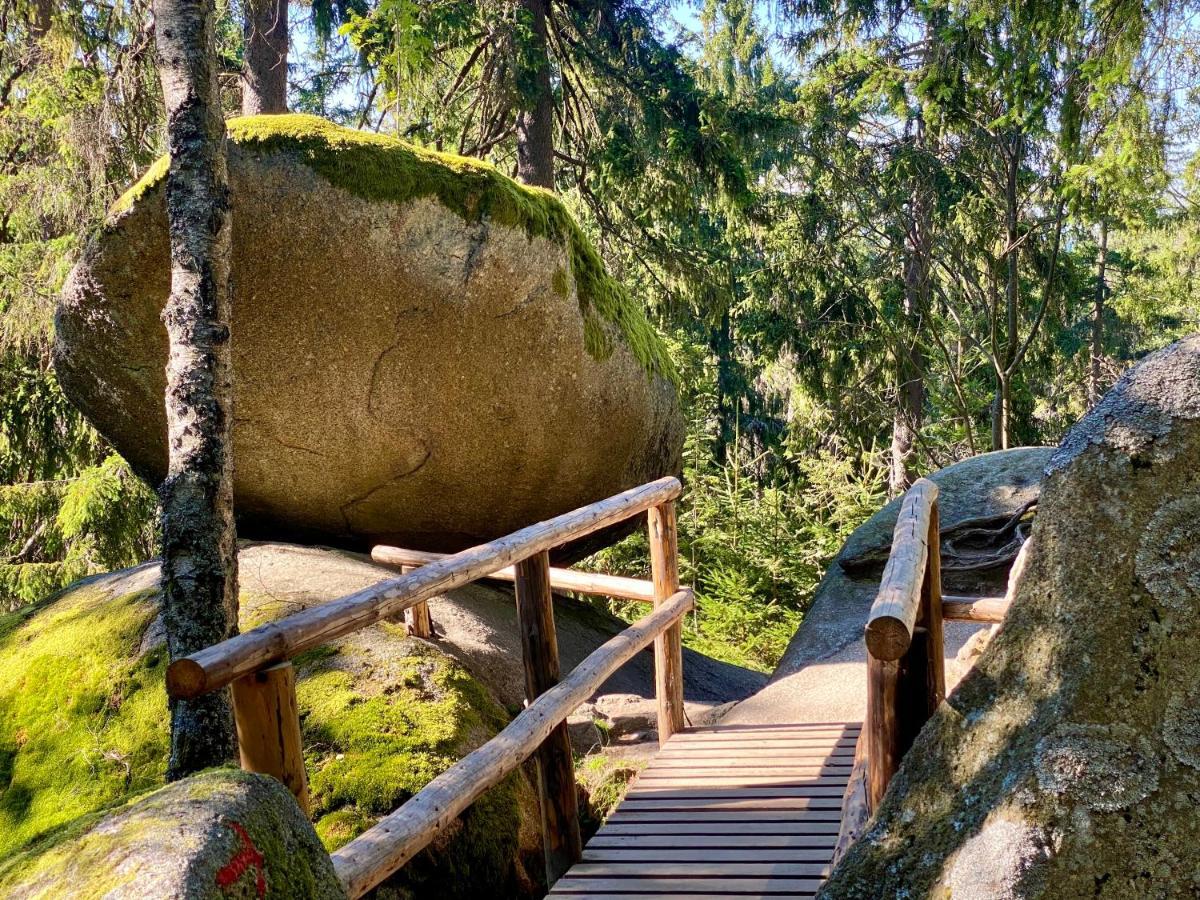 Schonwald  Ferienwohnung Oxana Im Naturpark Fichtelgebirge מראה חיצוני תמונה